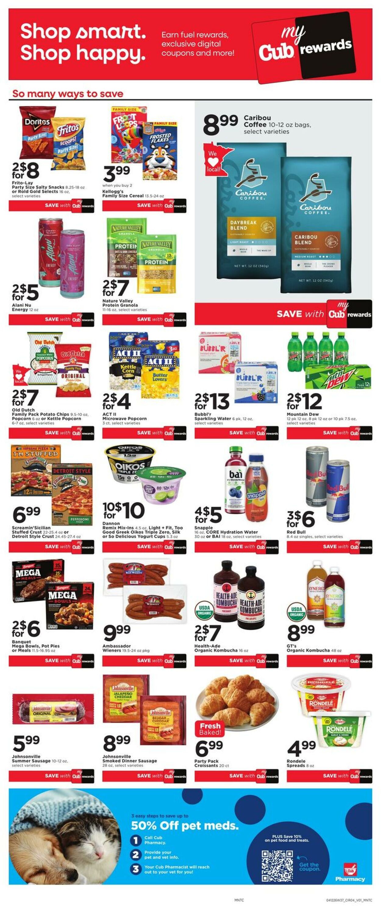 Weekly ad Cub Foods 04/12/2026 - 04/18/2026
