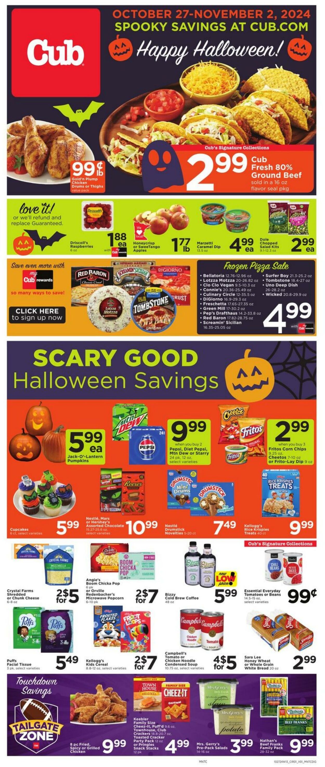 Weekly ad Cub Foods 10/27/2024 - 11/02/2024