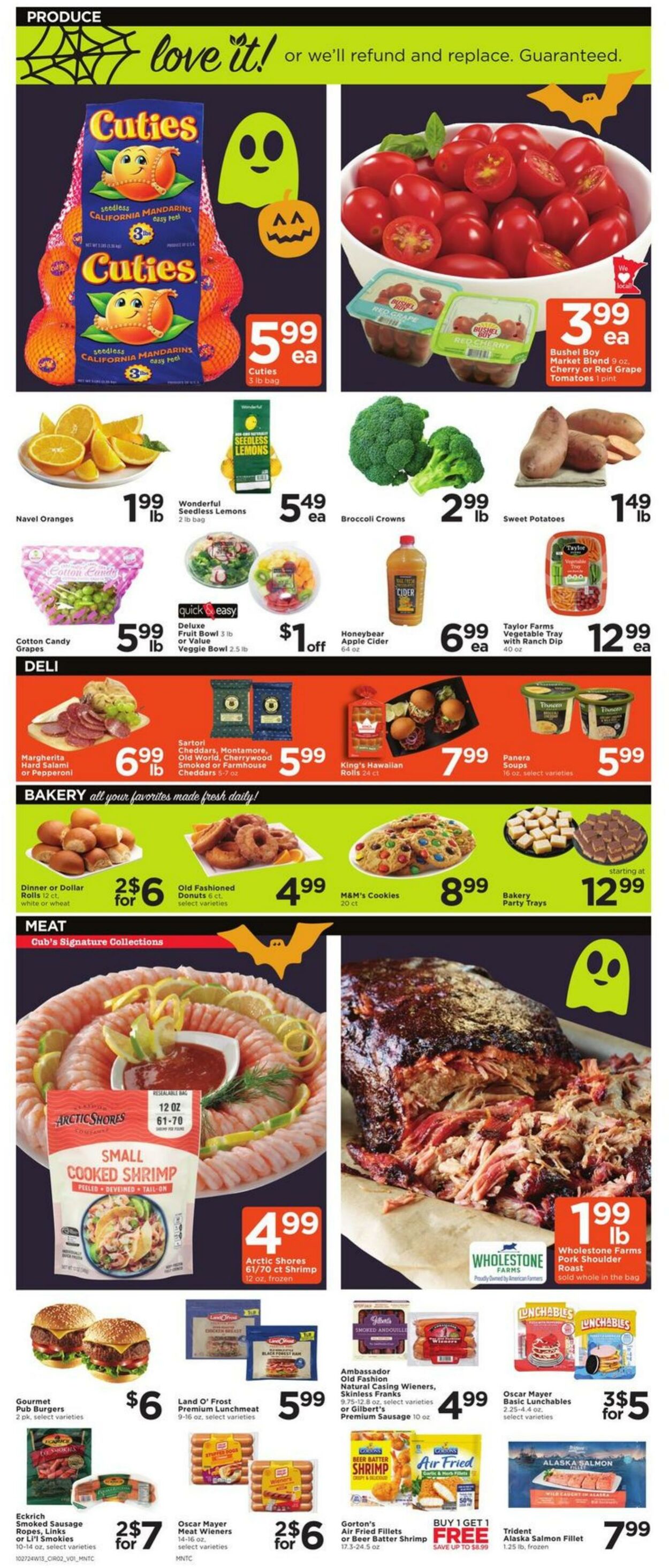 Weekly ad Cub Foods 10/27/2024 - 11/02/2024