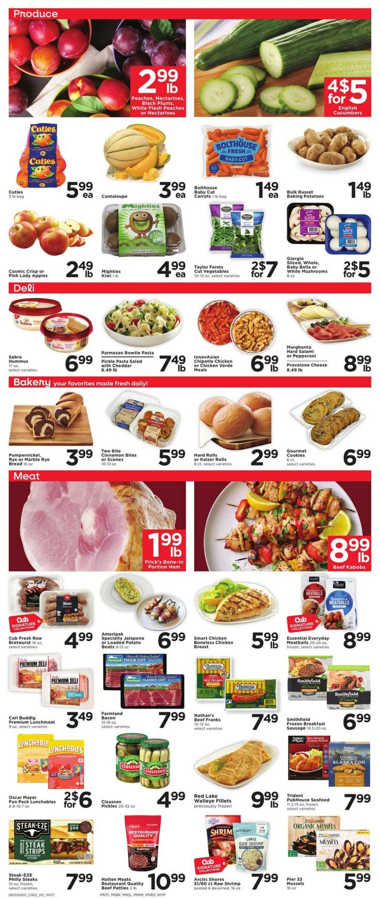Weekly ad Cub Foods 08/03/2025 - 08/09/2025