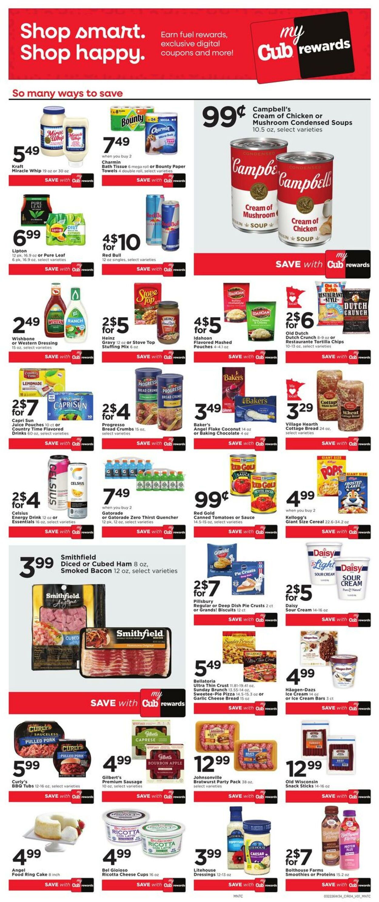 Weekly ad Cub Foods 03/22/2026 - 03/28/2026