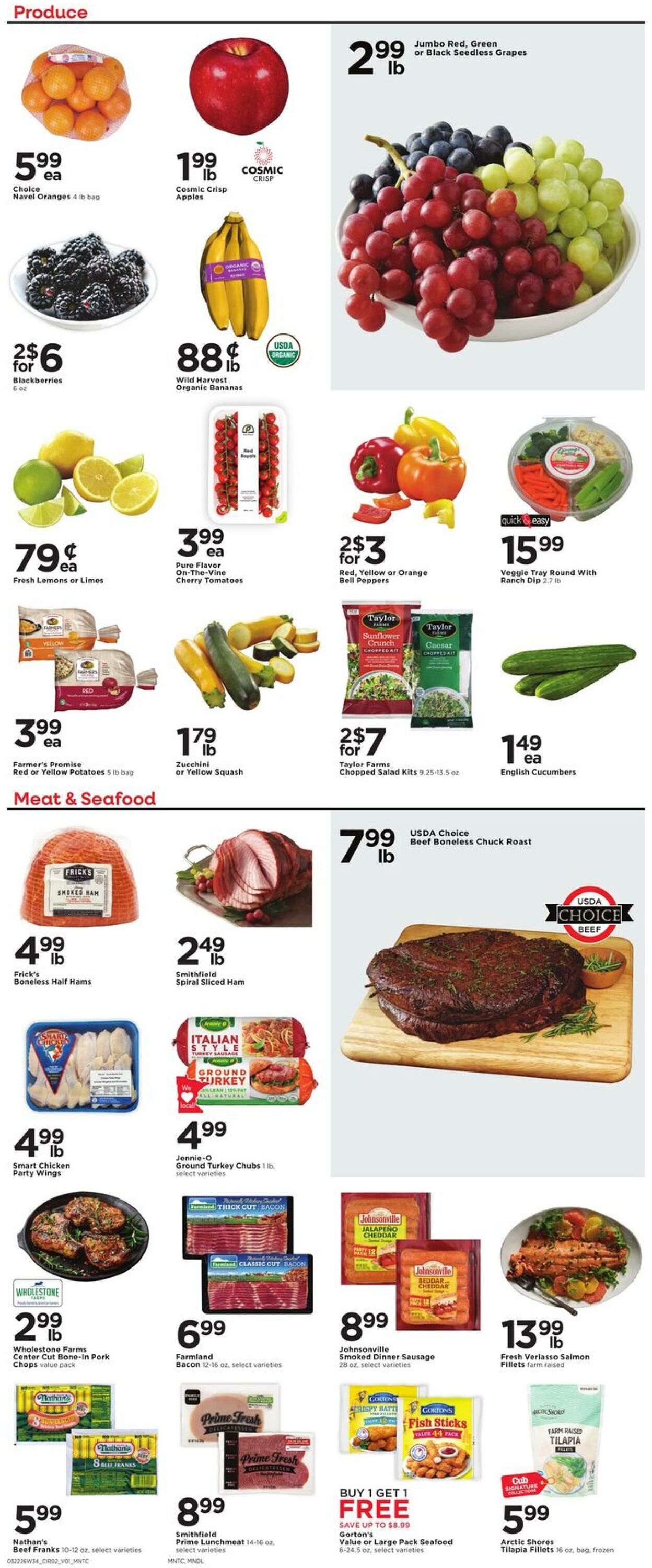 Weekly ad Cub Foods 03/22/2026 - 03/28/2026