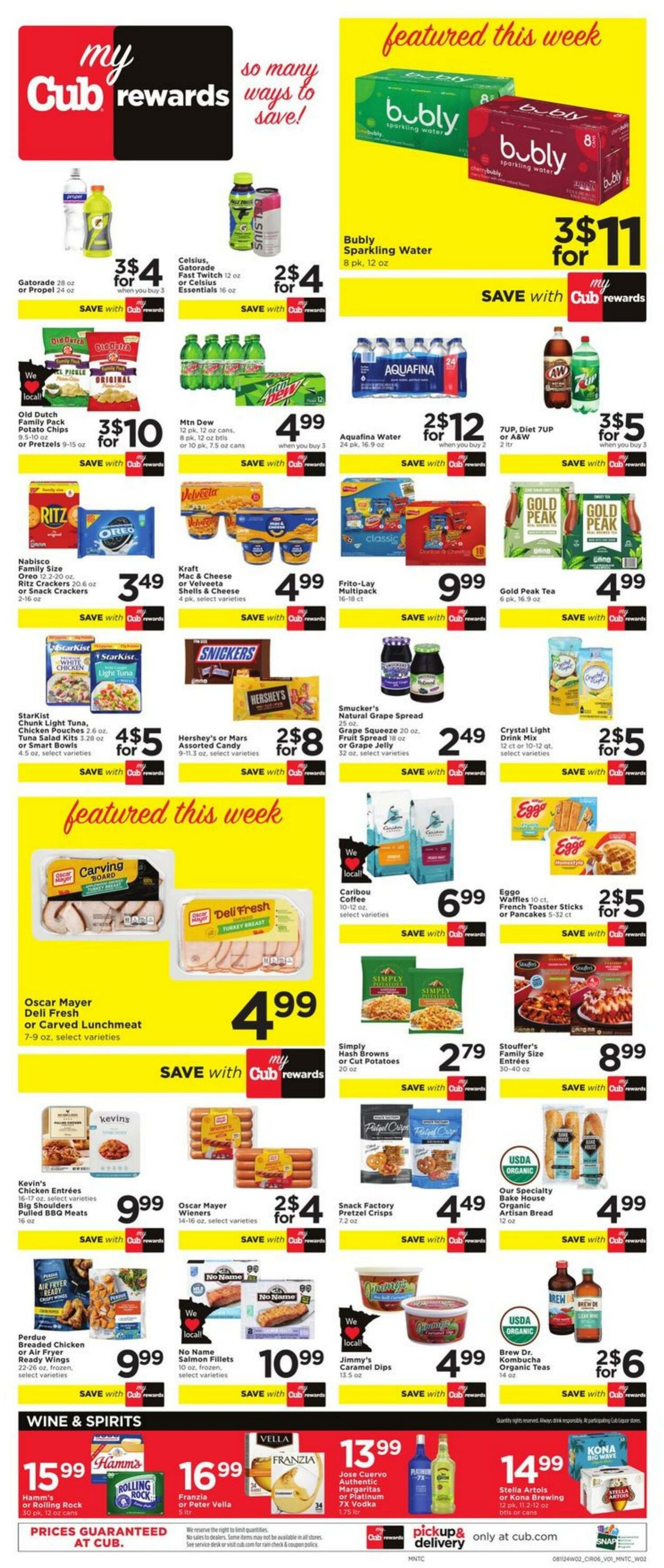 Weekly ad Cub Foods 08/11/2024 - 08/17/2024