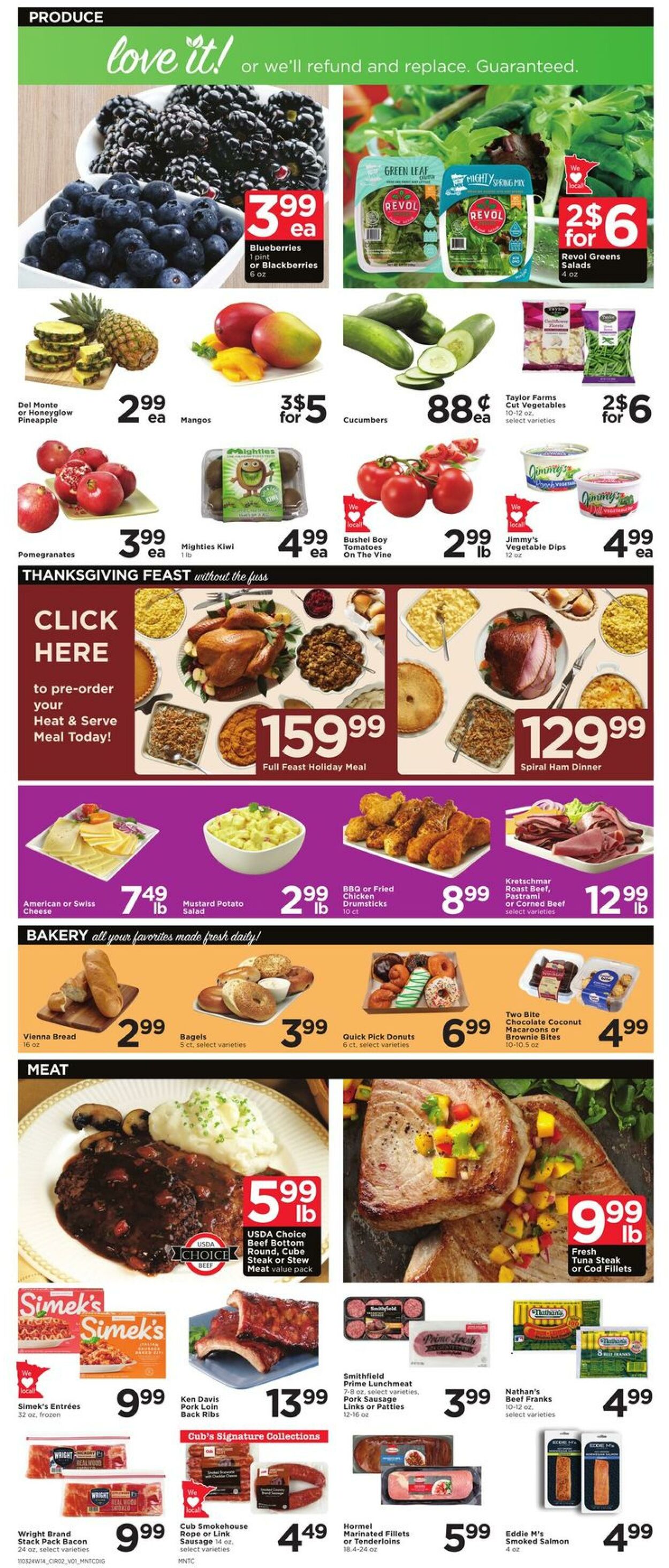 Weekly ad Cub Foods 11/03/2024 - 11/09/2024