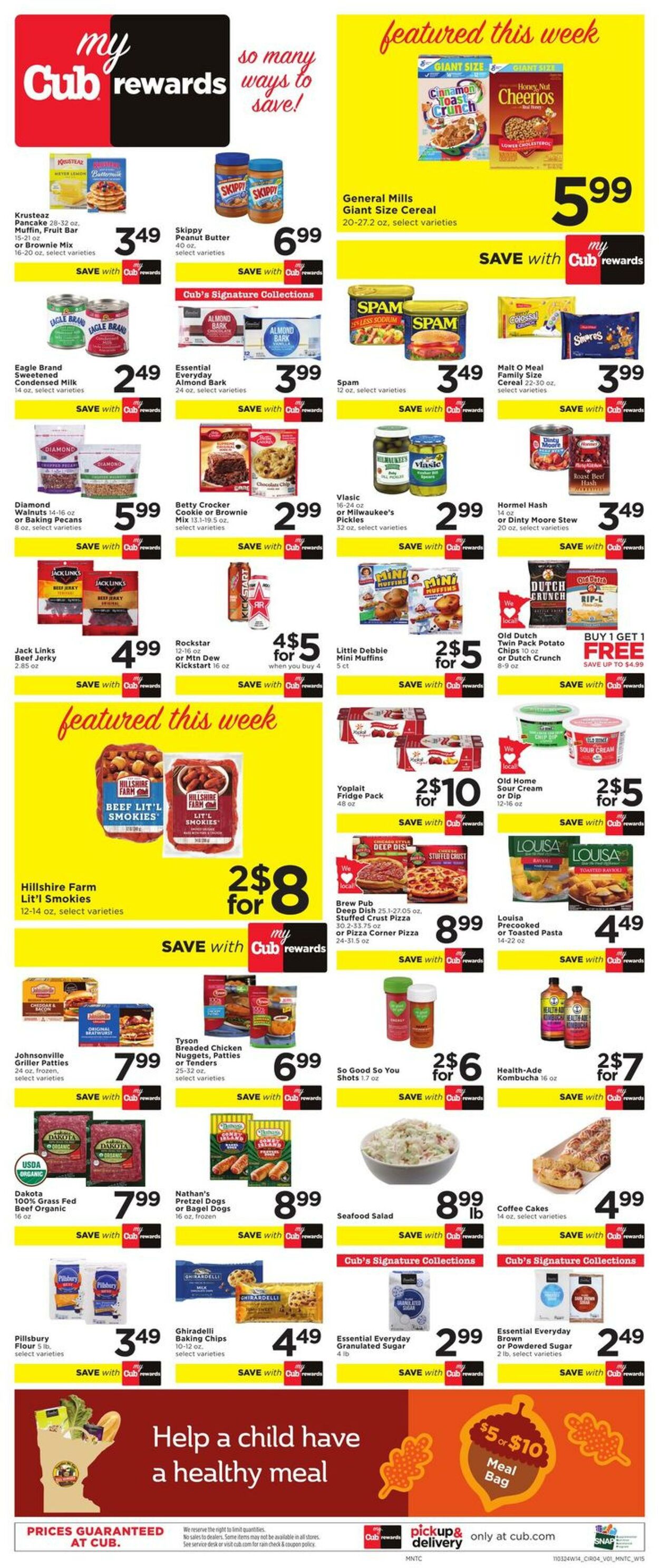 Weekly ad Cub Foods 11/10/2024 - 11/19/2024