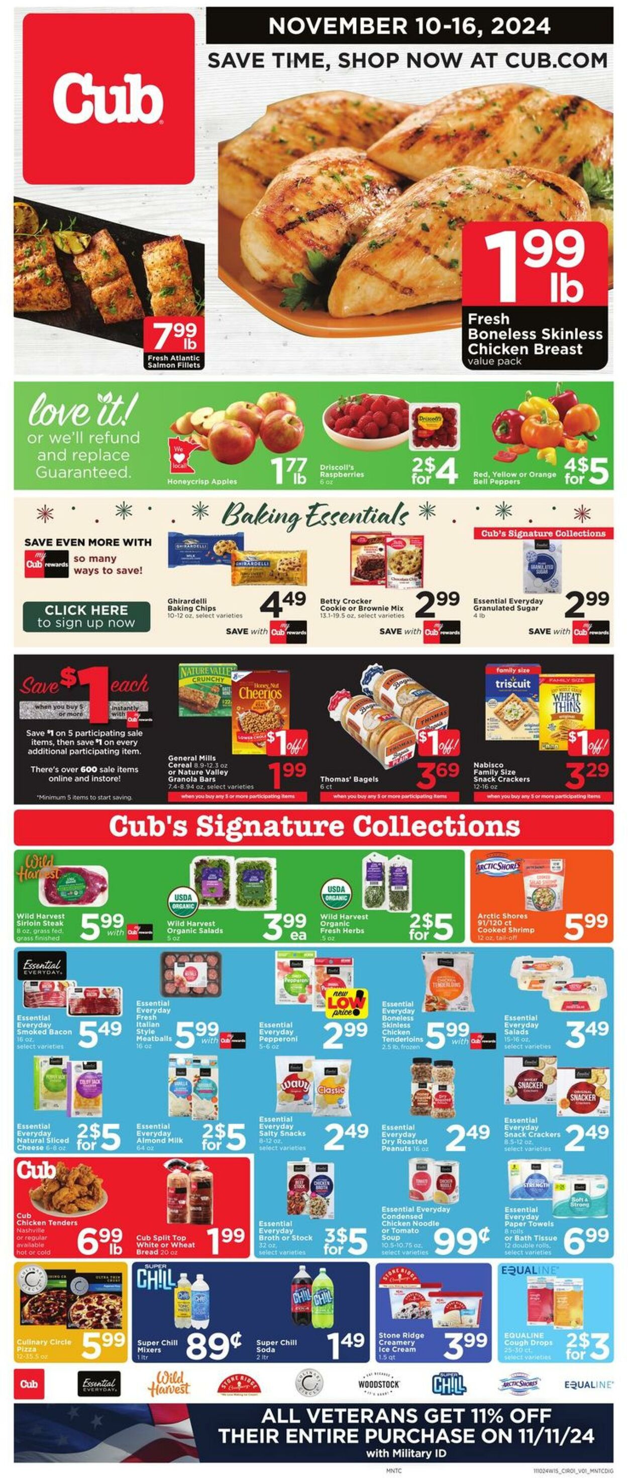 Weekly ad Cub Foods 11/10/2024 - 11/19/2024