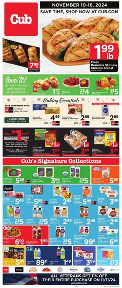 Weekly ad Cub Foods 11/10/2024 - 11/19/2024