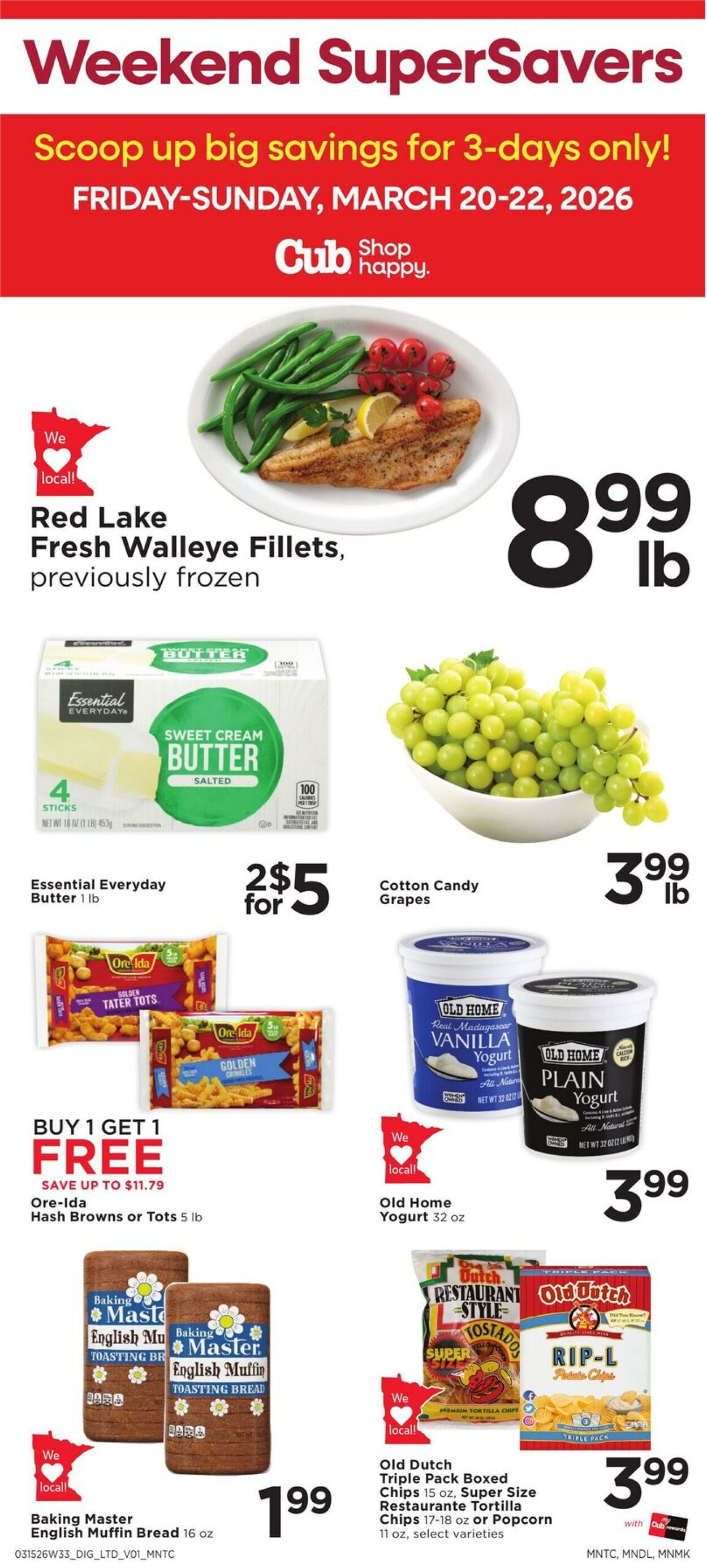 Weekly ad Cub Foods 03/15/2026 - 03/21/2026
