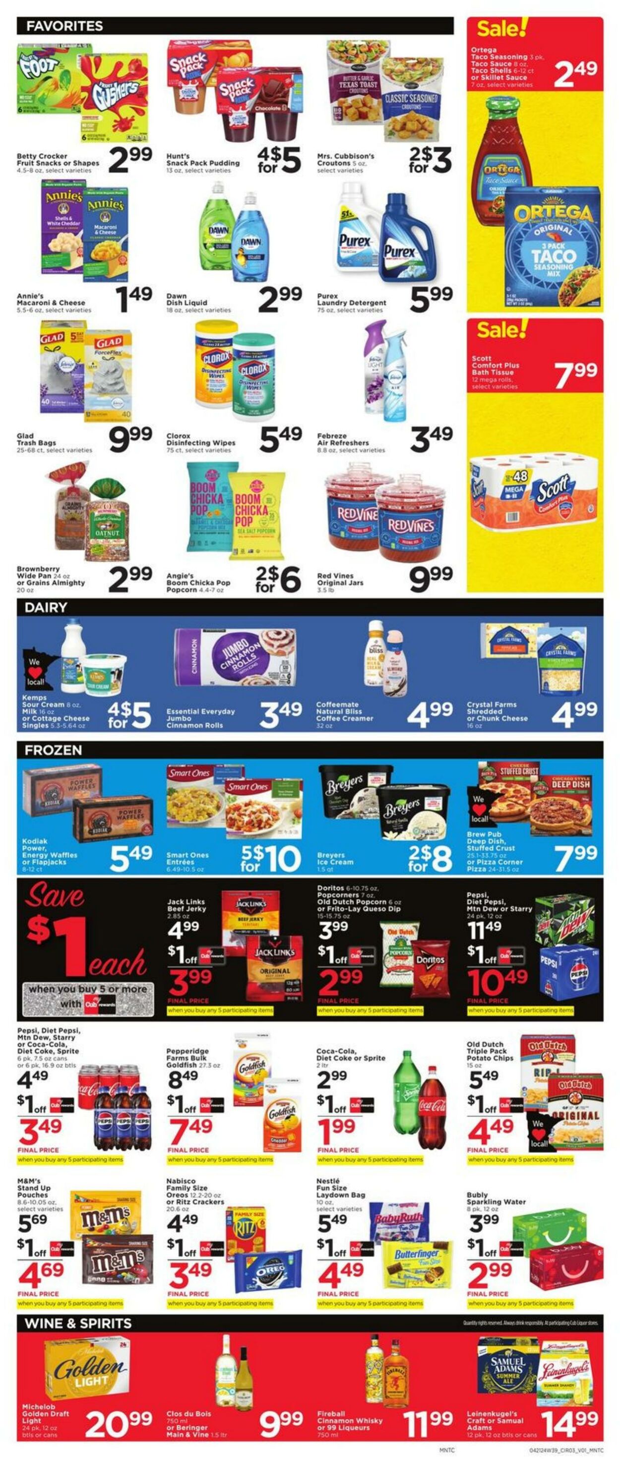 Weekly ad Cub Foods 04/21/2024 - 04/27/2024