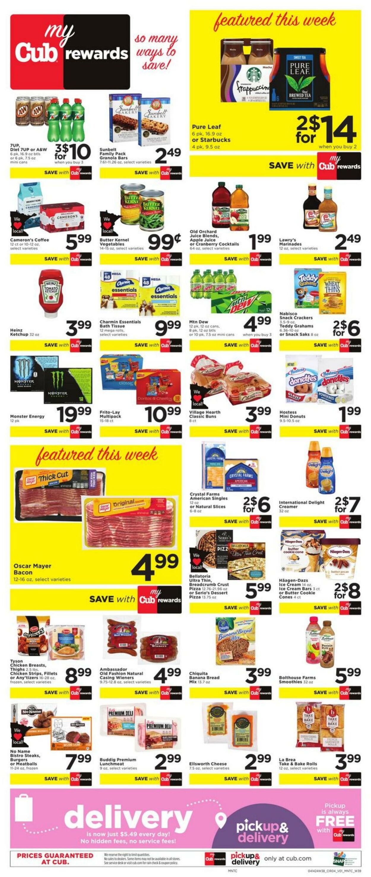 Weekly ad Cub Foods 04/21/2024 - 04/27/2024