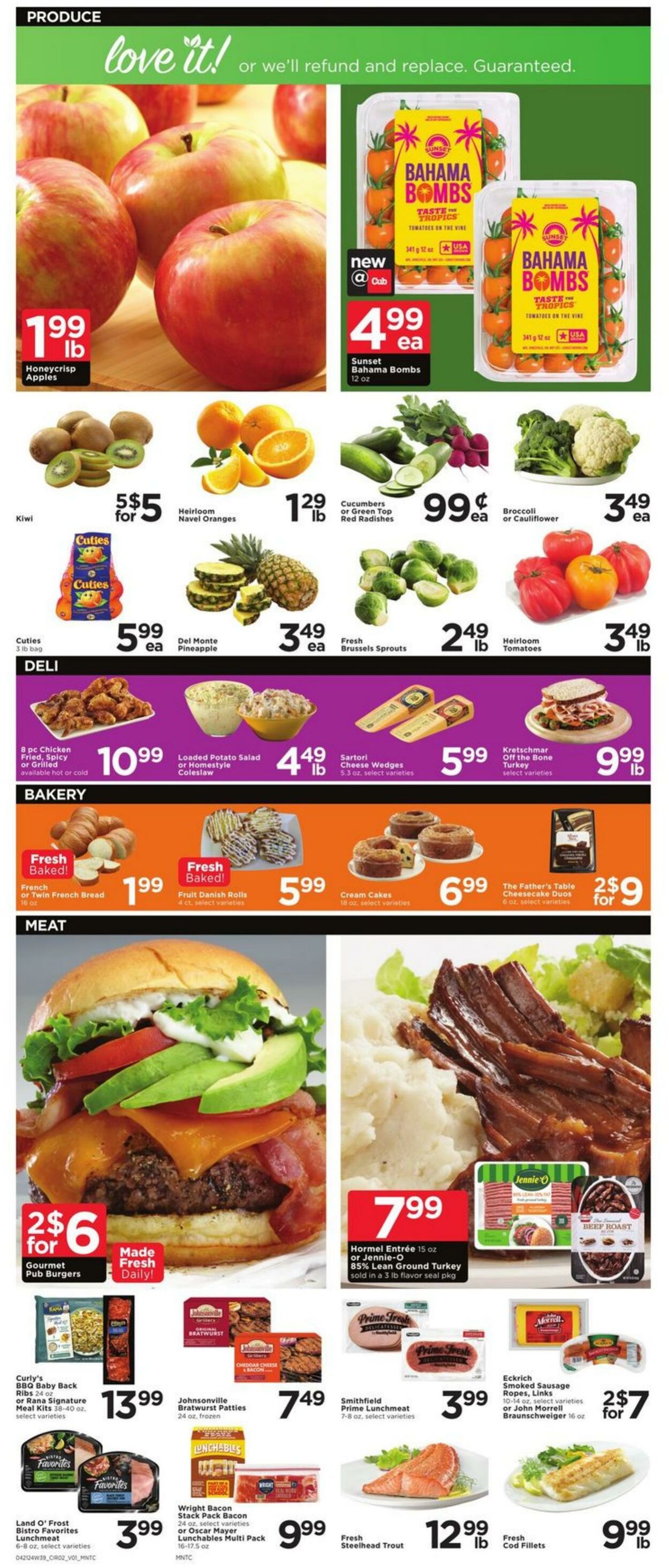 Weekly ad Cub Foods 04/21/2024 - 04/27/2024