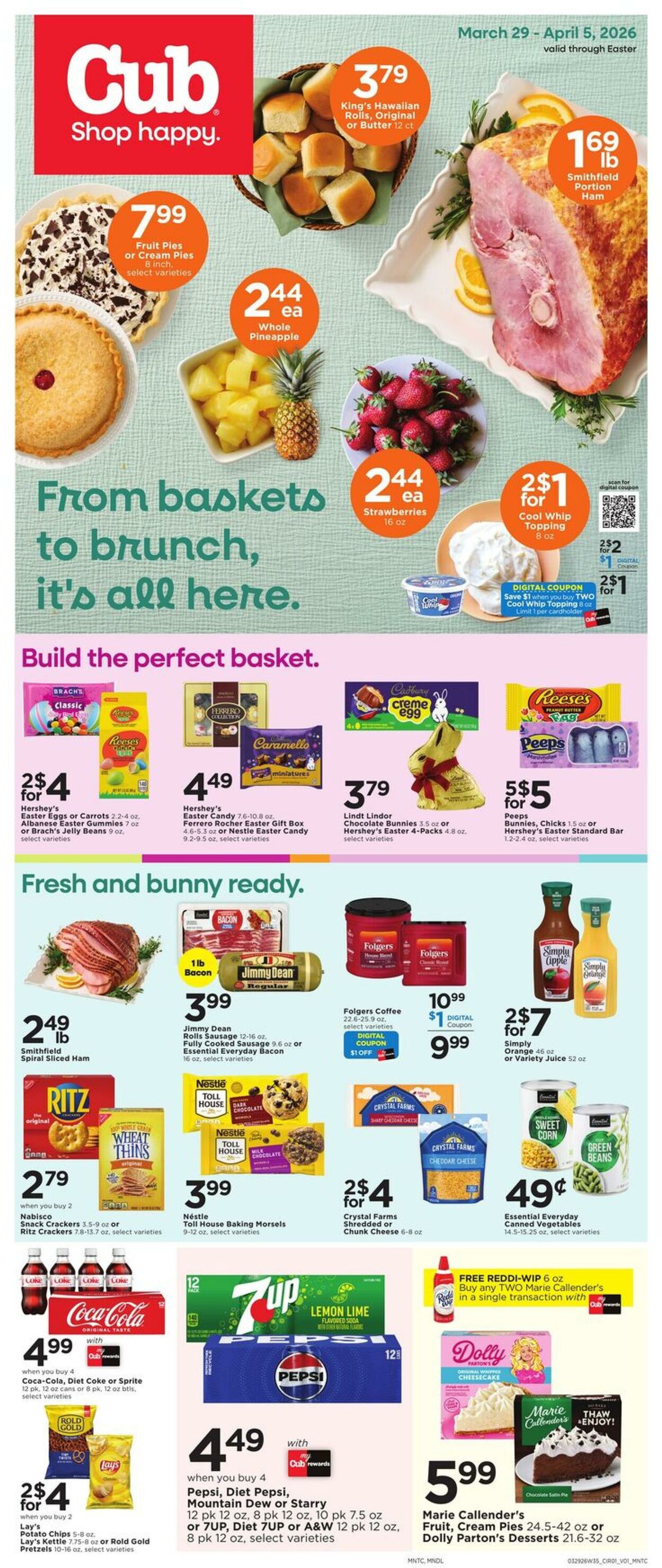 Weekly ad Cub Foods 03/29/2026 - 04/05/2026