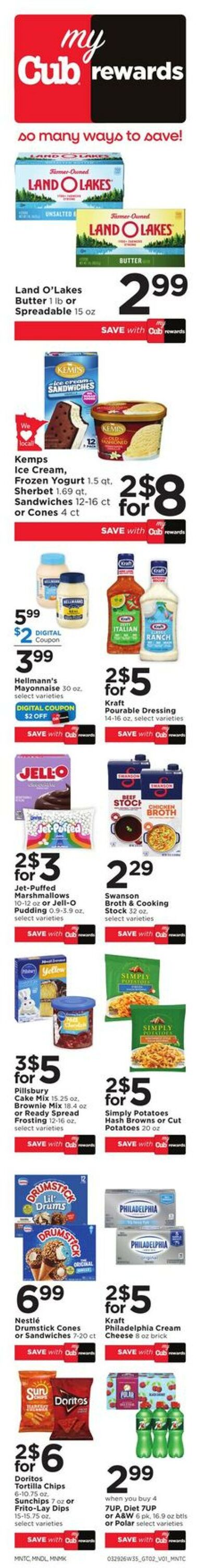 Weekly ad Cub Foods 03/29/2026 - 04/05/2026