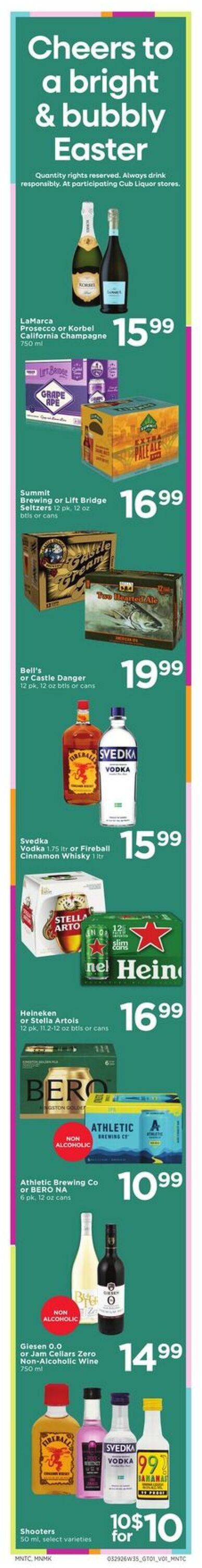 Weekly ad Cub Foods 03/29/2026 - 04/05/2026