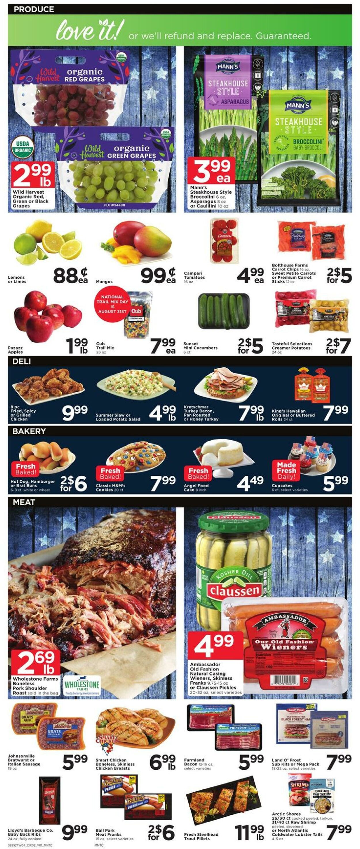 Weekly ad Cub Foods 08/25/2024 - 09/03/2024