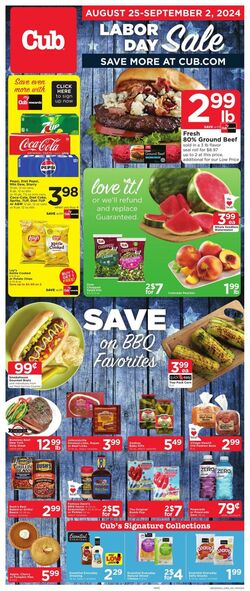 Weekly ad Cub Foods 08/25/2024 - 09/03/2024