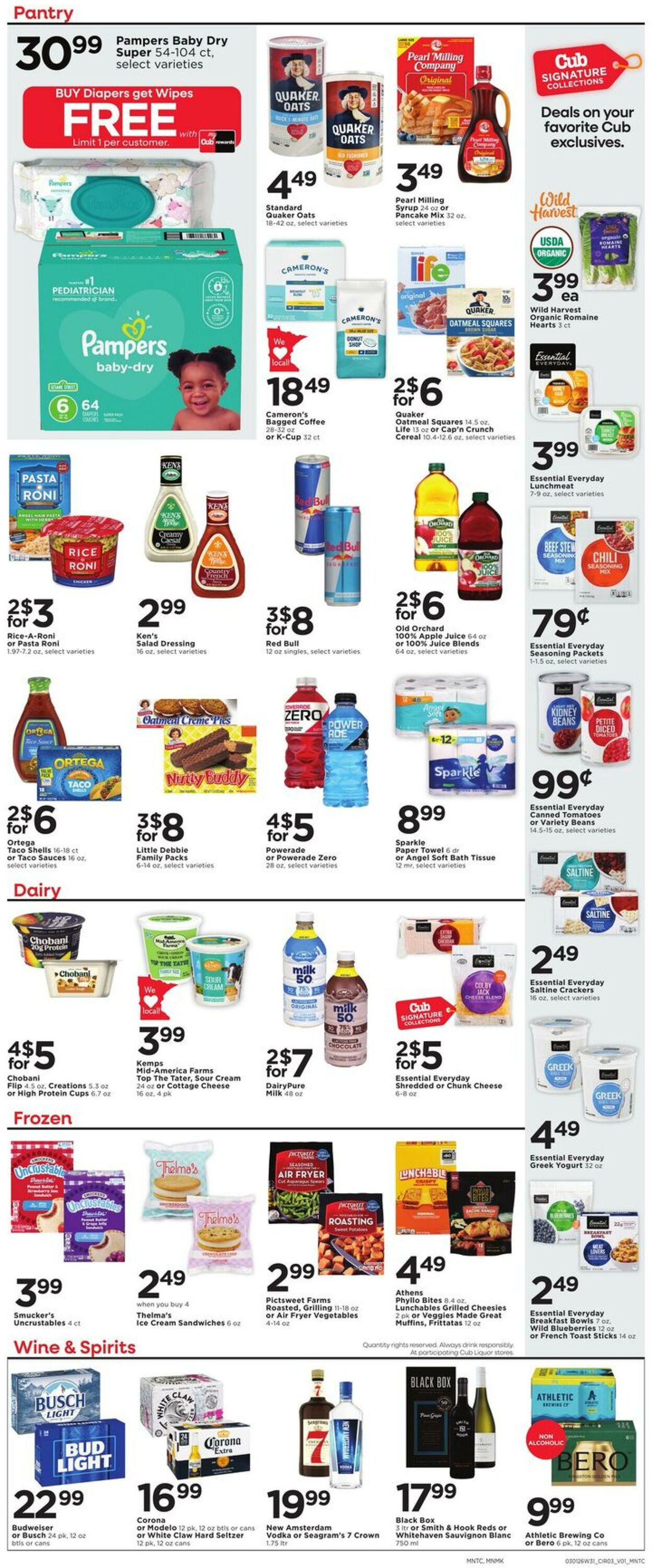 Weekly ad Cub Foods 03/01/2026 - 03/07/2026