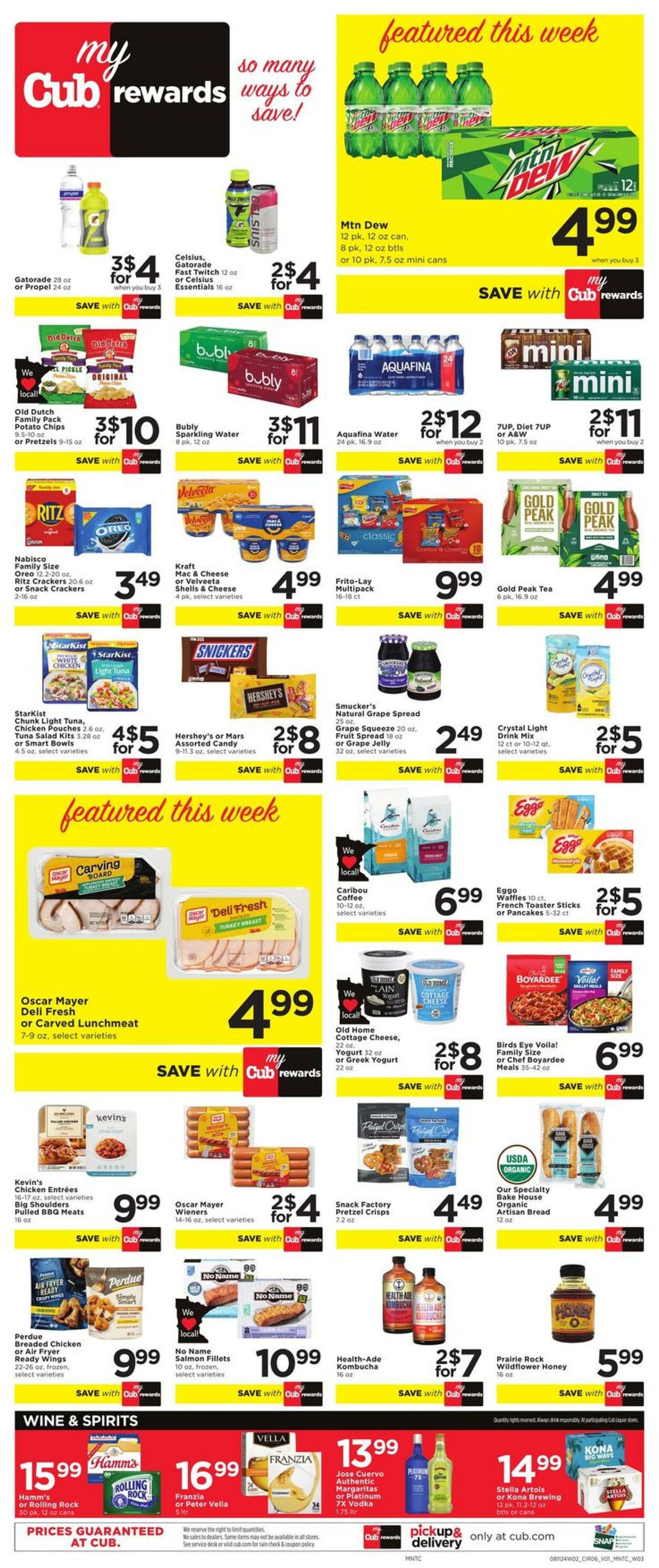 Weekly ad Cub Foods 08/18/2024 - 08/24/2024