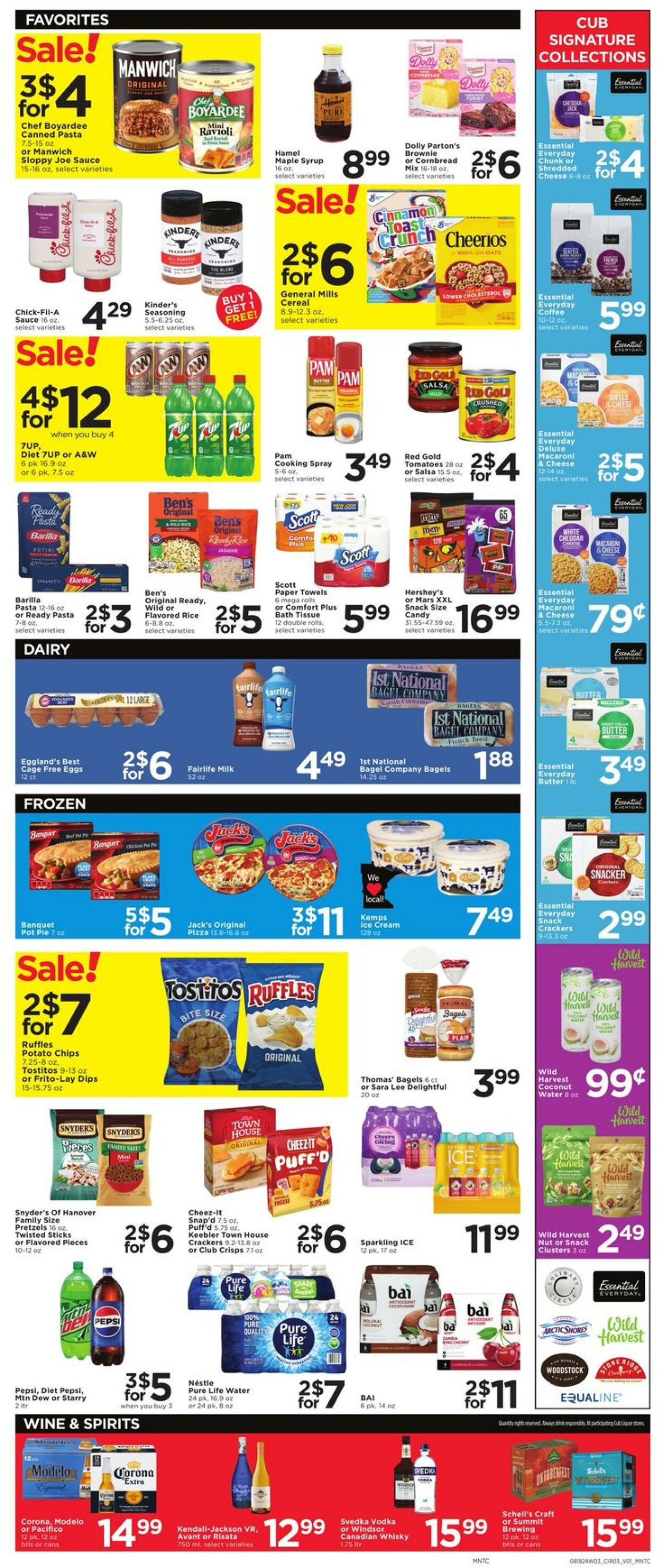 Weekly ad Cub Foods 08/18/2024 - 08/24/2024