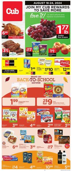 Weekly ad Cub Foods 08/11/2024 - 08/17/2024