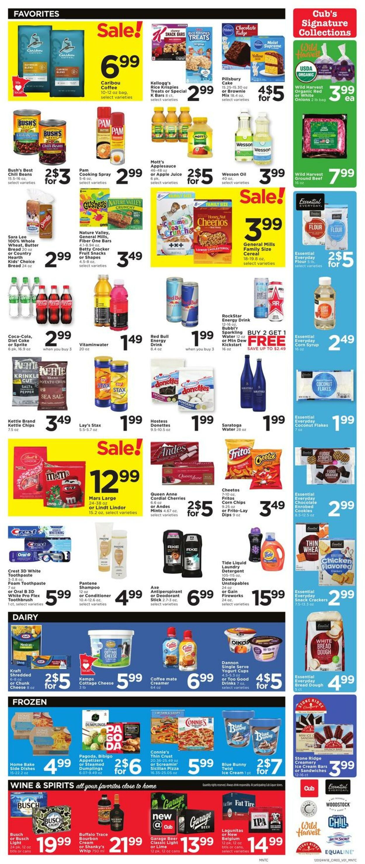 Weekly ad Cub Foods 12/01/2024 - 12/07/2024