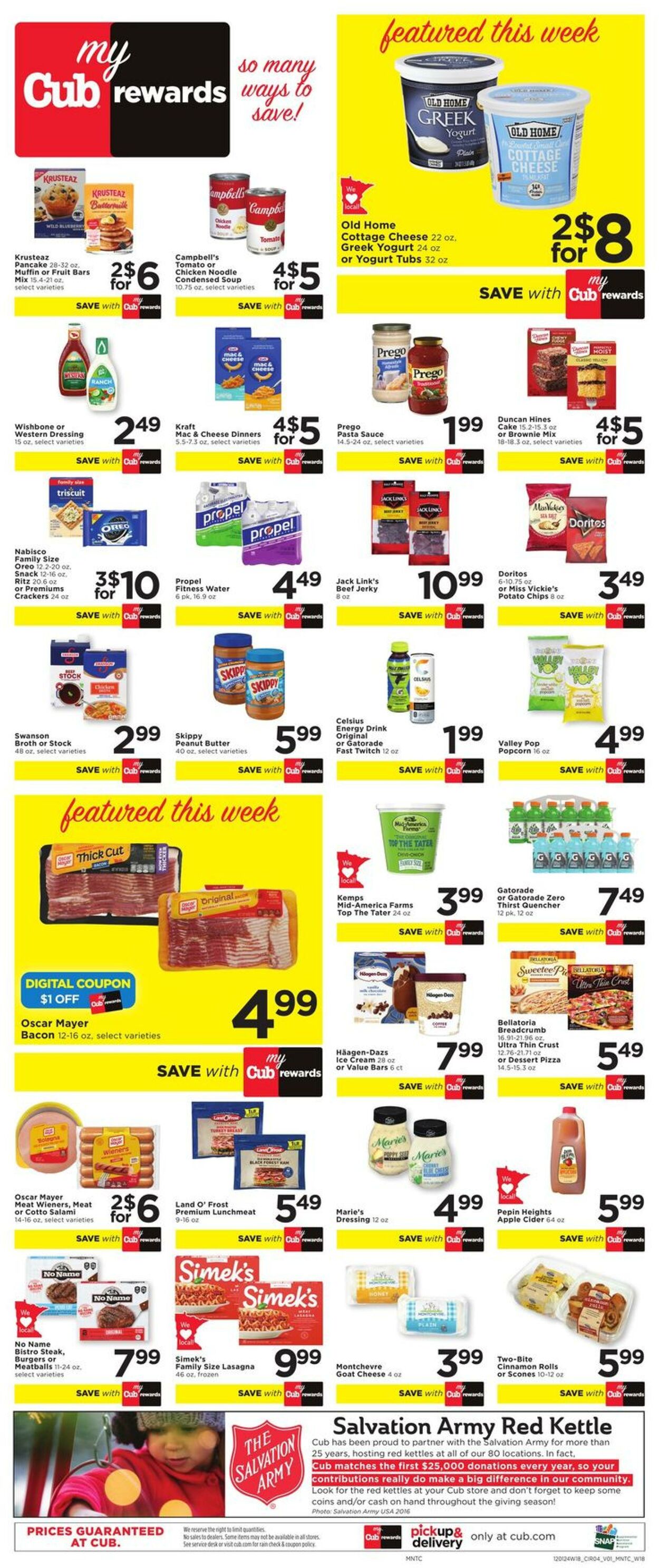 Weekly ad Cub Foods 12/01/2024 - 12/07/2024