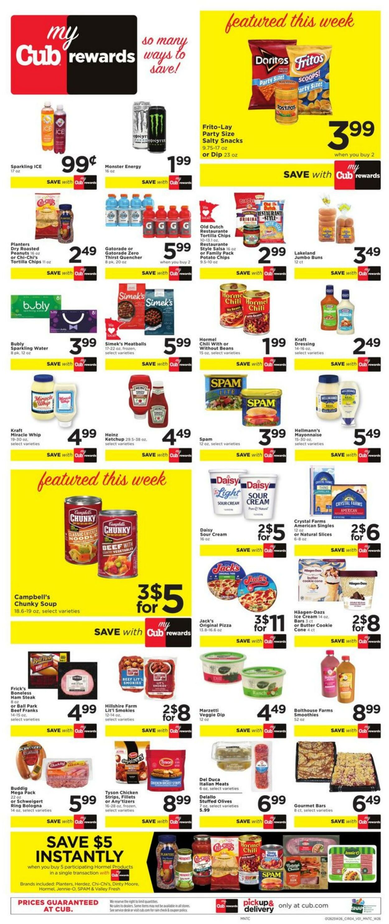 Weekly ad Cub Foods 01/26/2025 - 02/01/2025