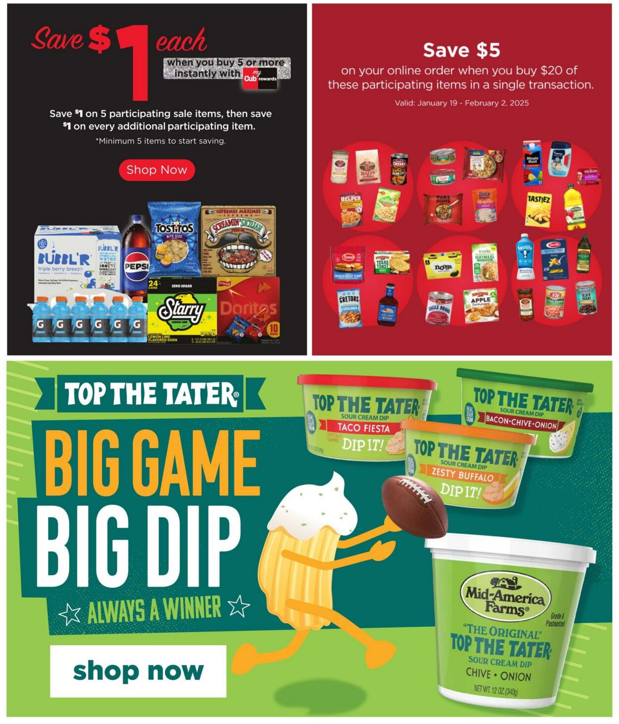 Weekly ad Cub Foods 01/26/2025 - 02/01/2025