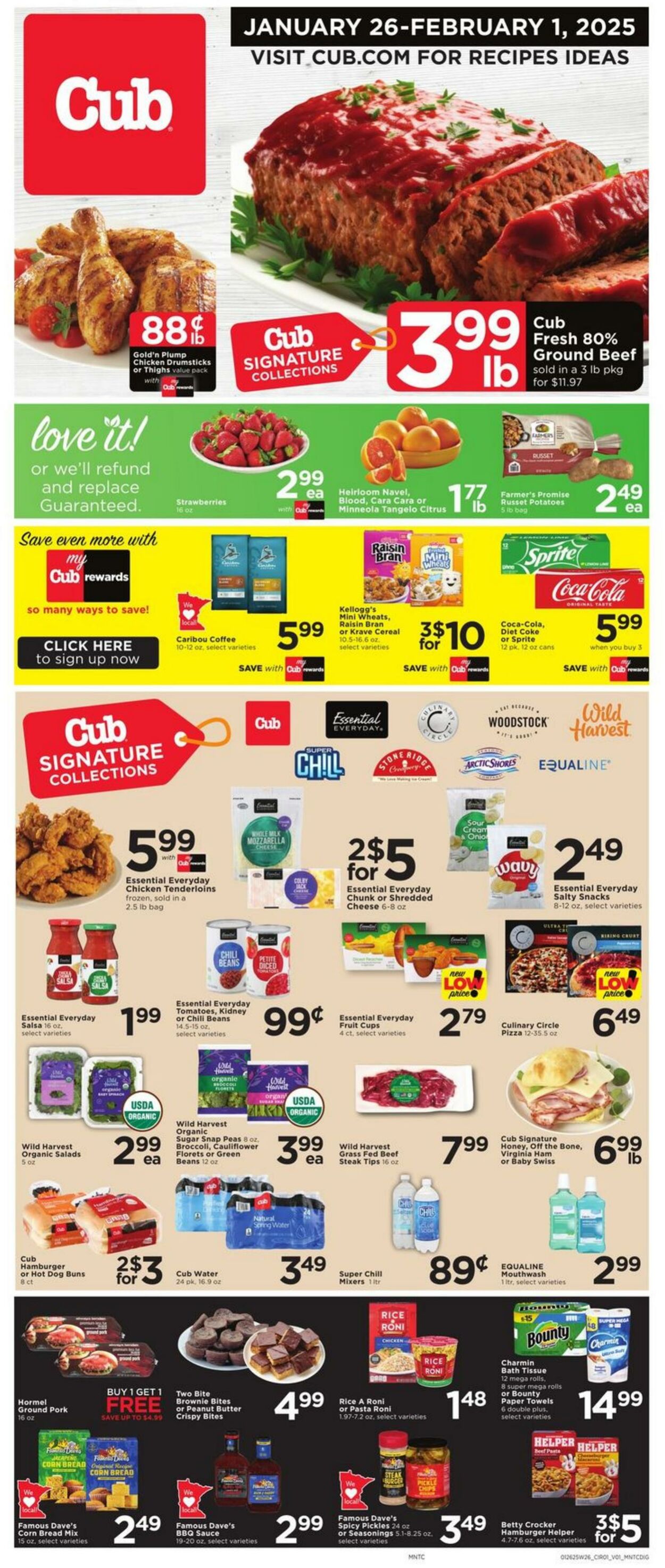 Weekly ad Cub Foods 01/26/2025 - 02/01/2025