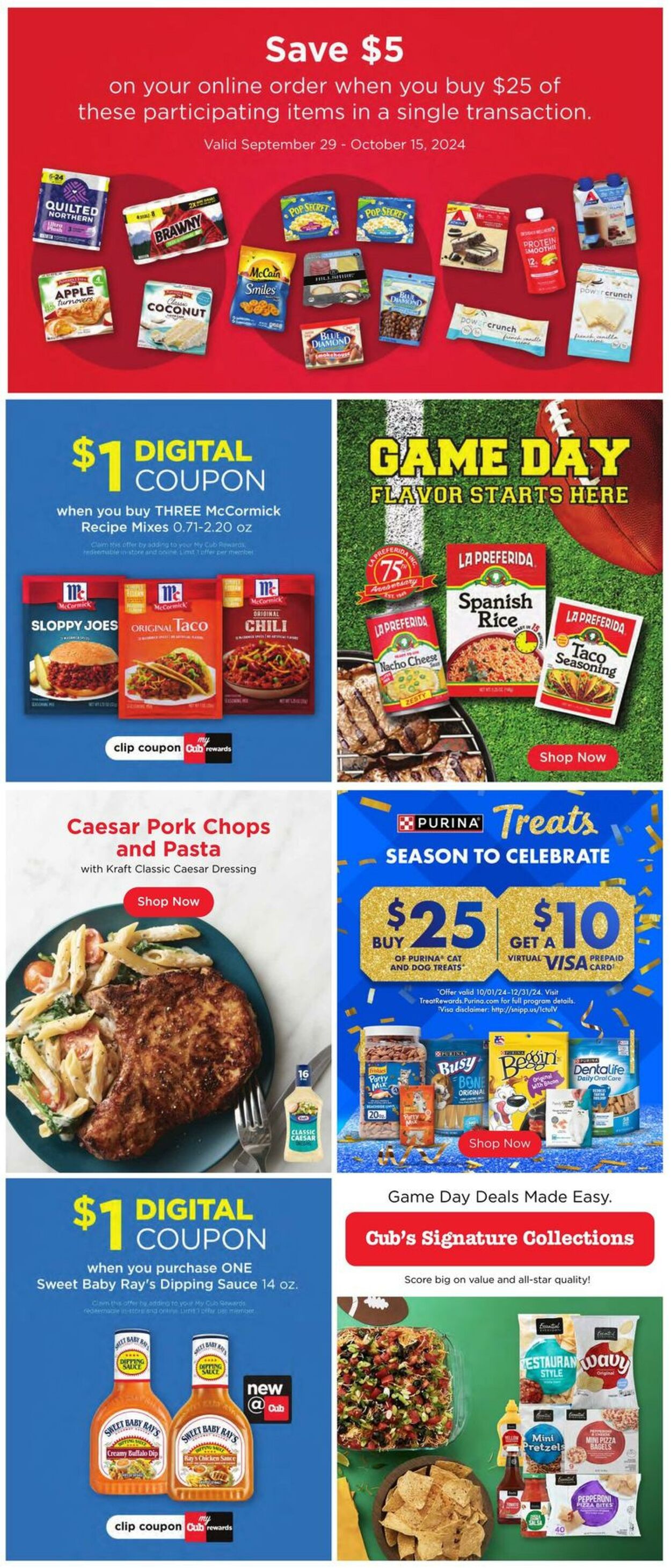 Weekly ad Cub Foods 10/06/2024 - 10/12/2024