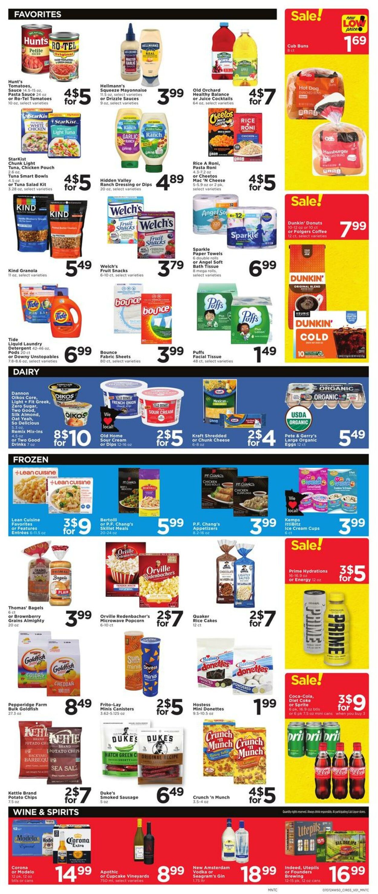 Weekly ad Cub Foods 07/07/2024 - 07/13/2024