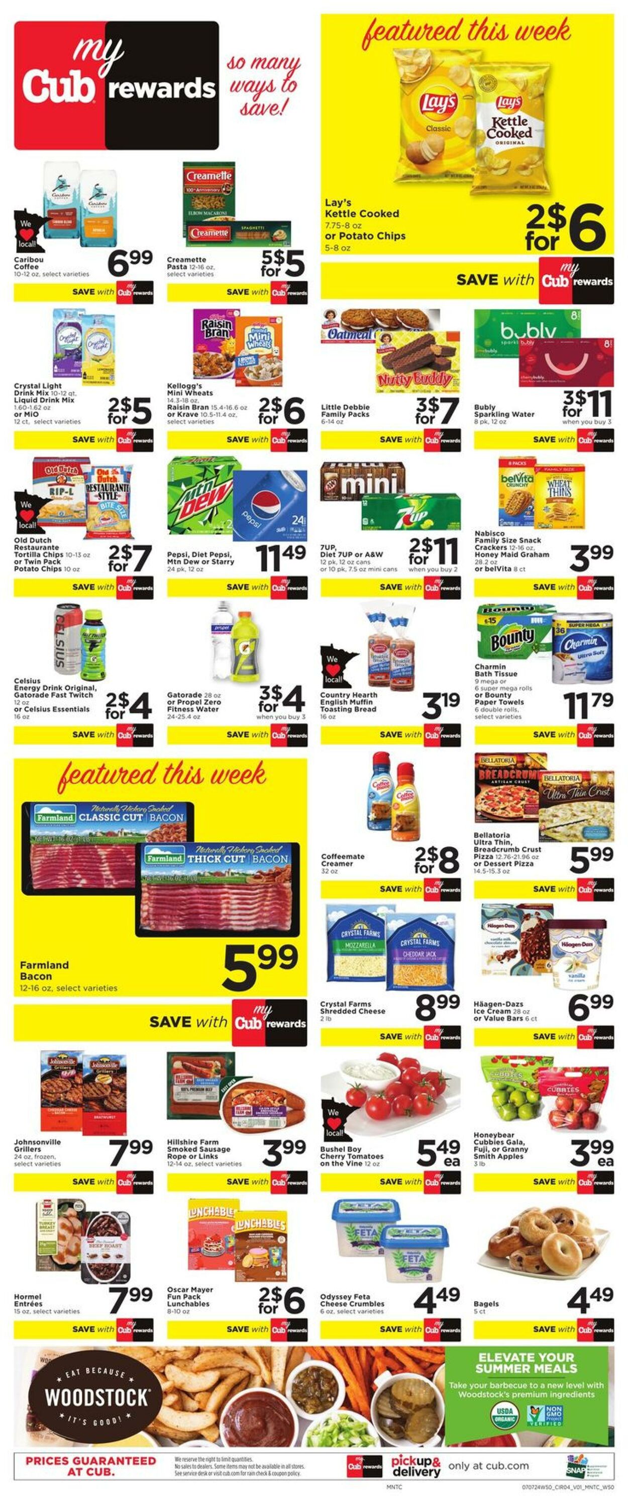 Weekly ad Cub Foods 07/07/2024 - 07/13/2024