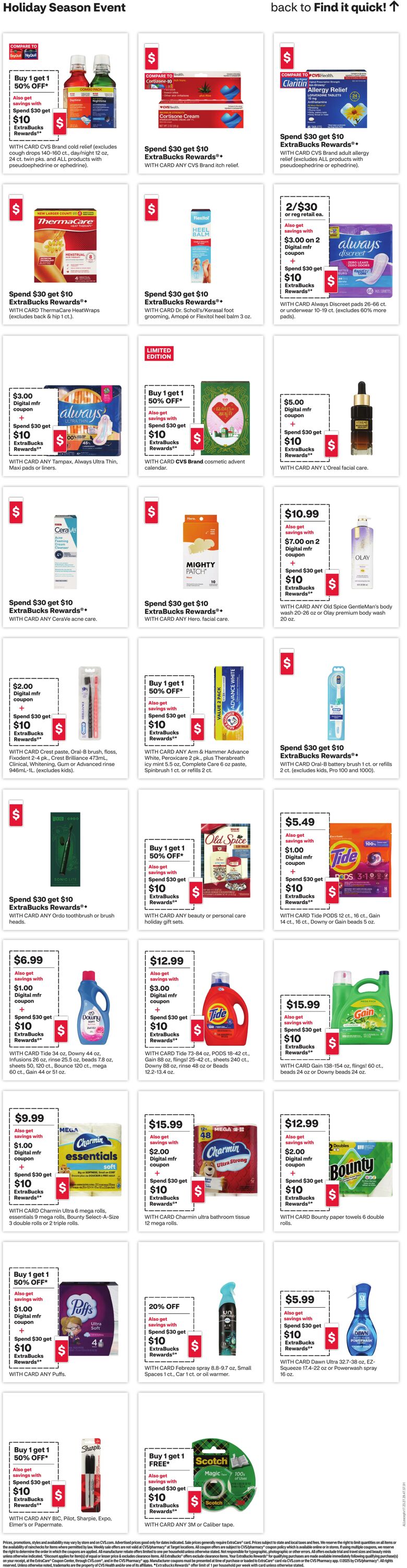 Weekly ad CVS Pharmacy 11/23/2025 - 11/29/2025