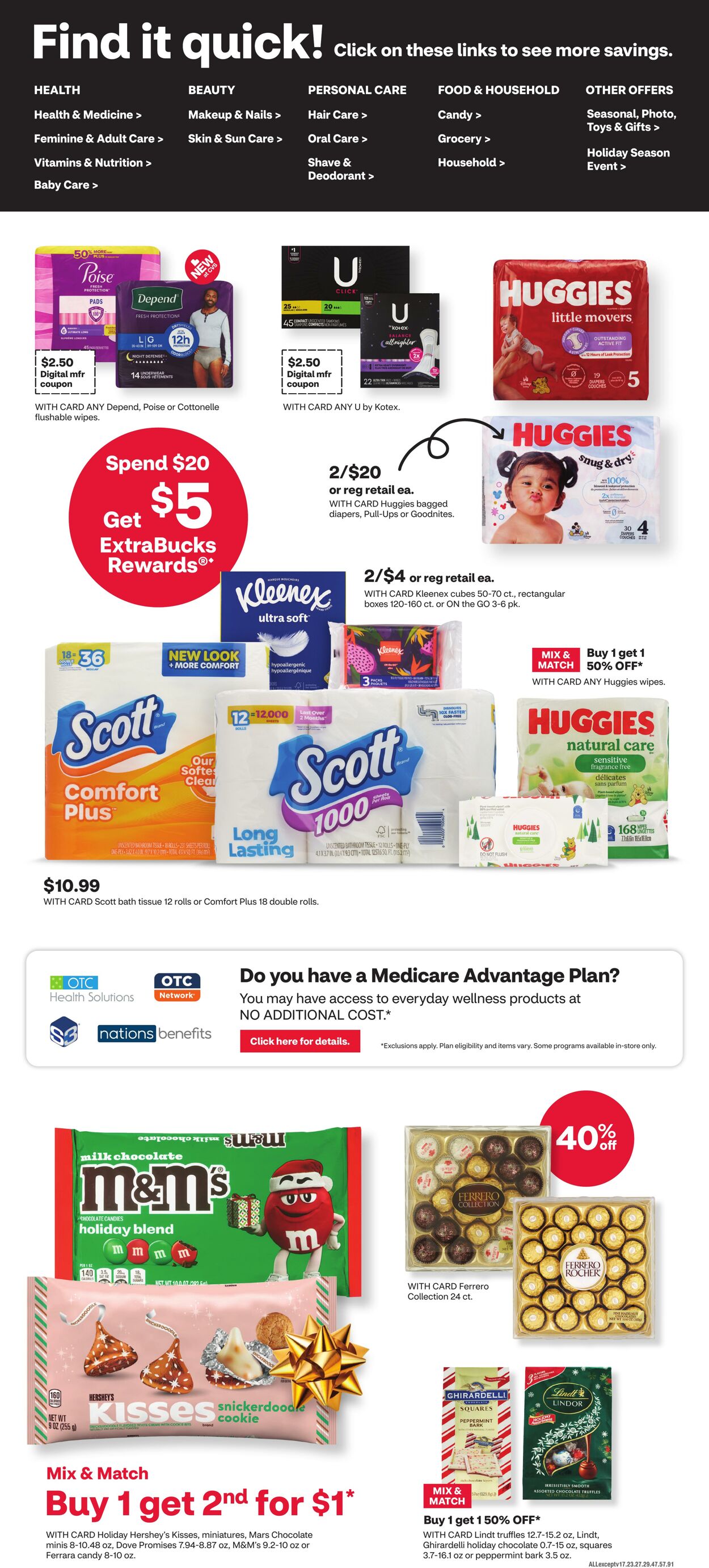 Weekly ad CVS Pharmacy 11/23/2025 - 11/29/2025
