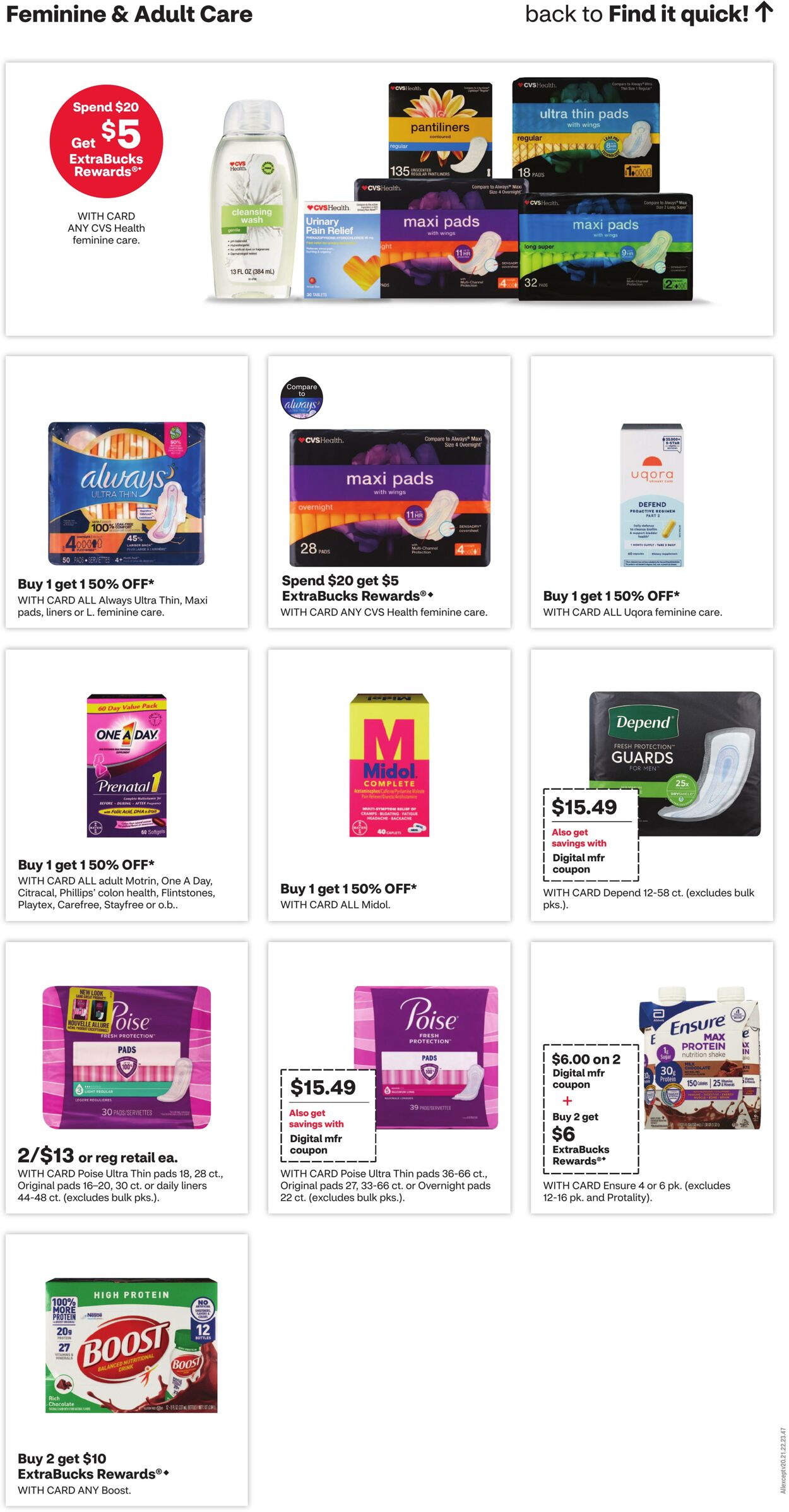 Weekly ad CVS Pharmacy 12/08/2024 - 12/14/2024