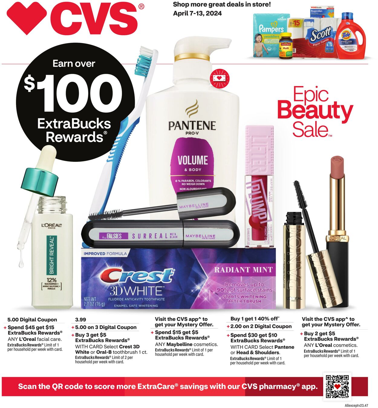Weekly ad CVS Pharmacy 04/07/2024 - 04/13/2024