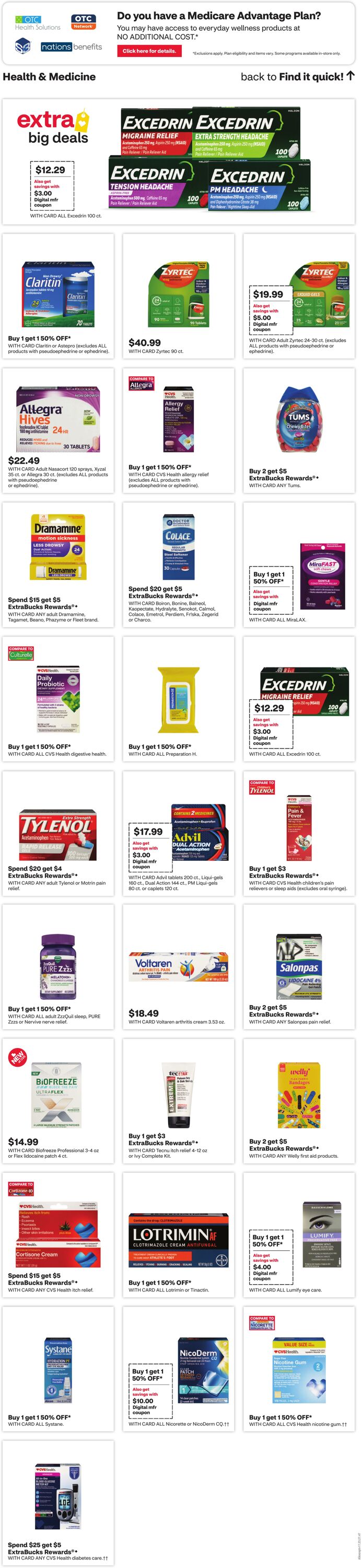 Weekly ad CVS Pharmacy 06/08/2025 - 06/14/2025