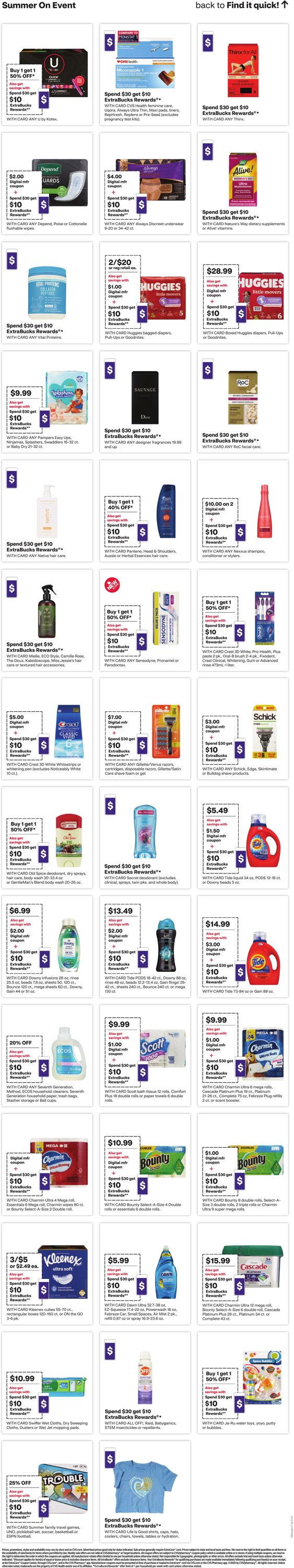 Weekly ad CVS Pharmacy 06/08/2025 - 06/14/2025