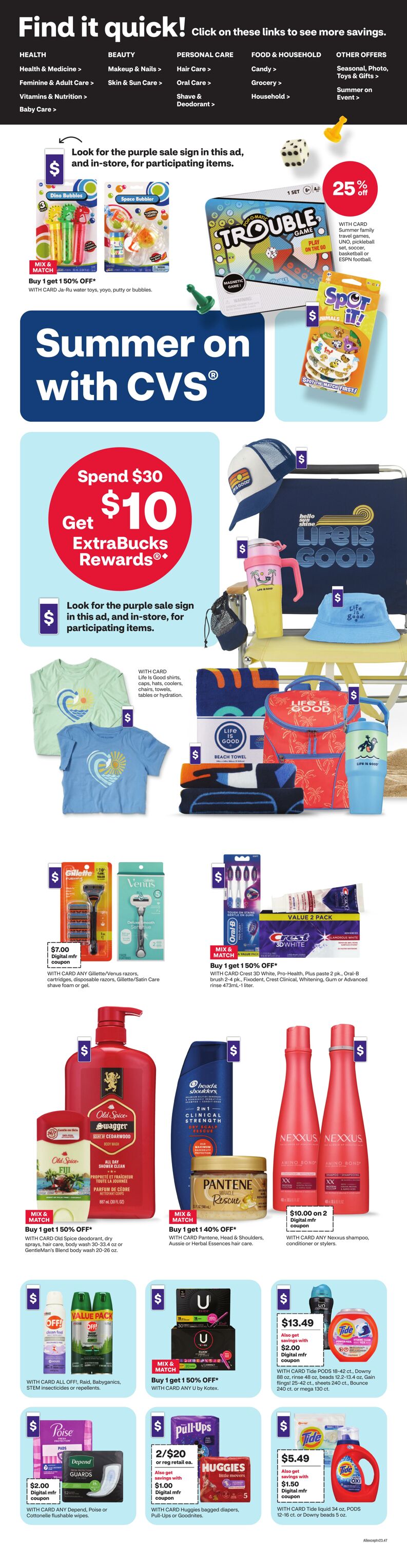 Weekly ad CVS Pharmacy 06/08/2025 - 06/14/2025