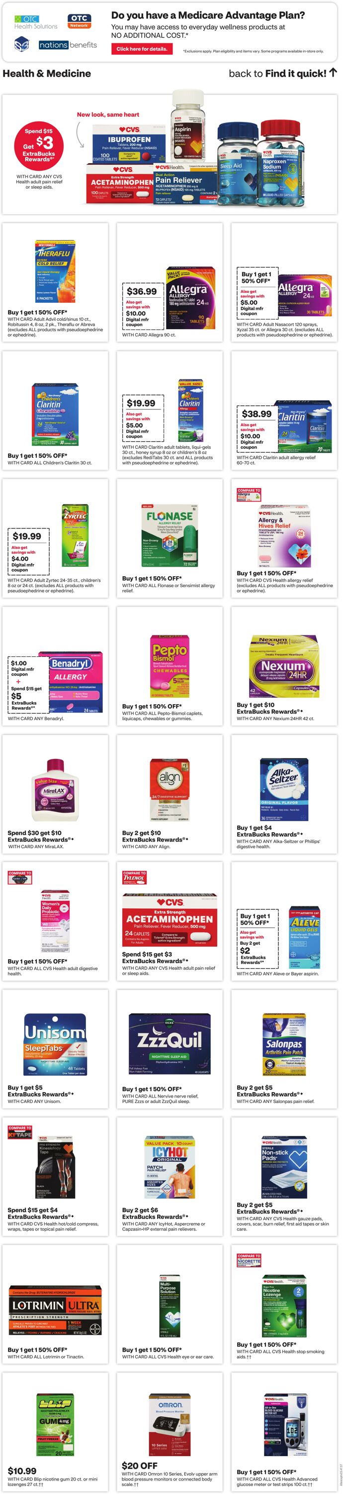 Weekly ad CVS Pharmacy 09/07/2025 - 09/13/2025