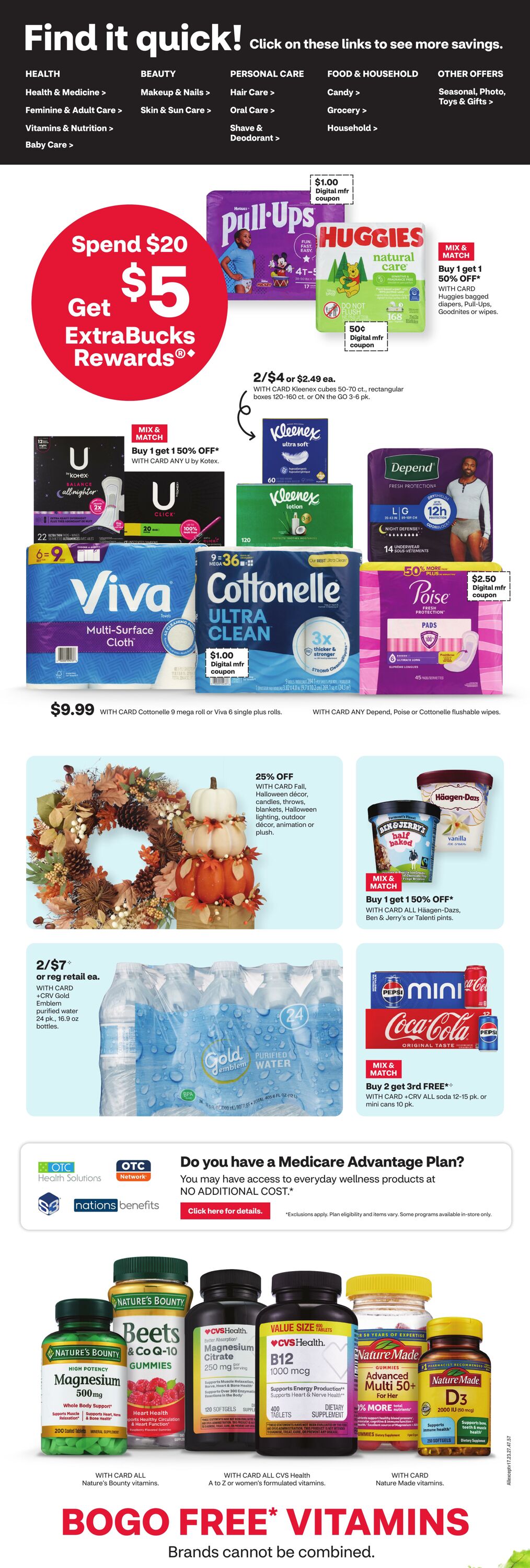 Weekly ad CVS Pharmacy 09/07/2025 - 09/13/2025