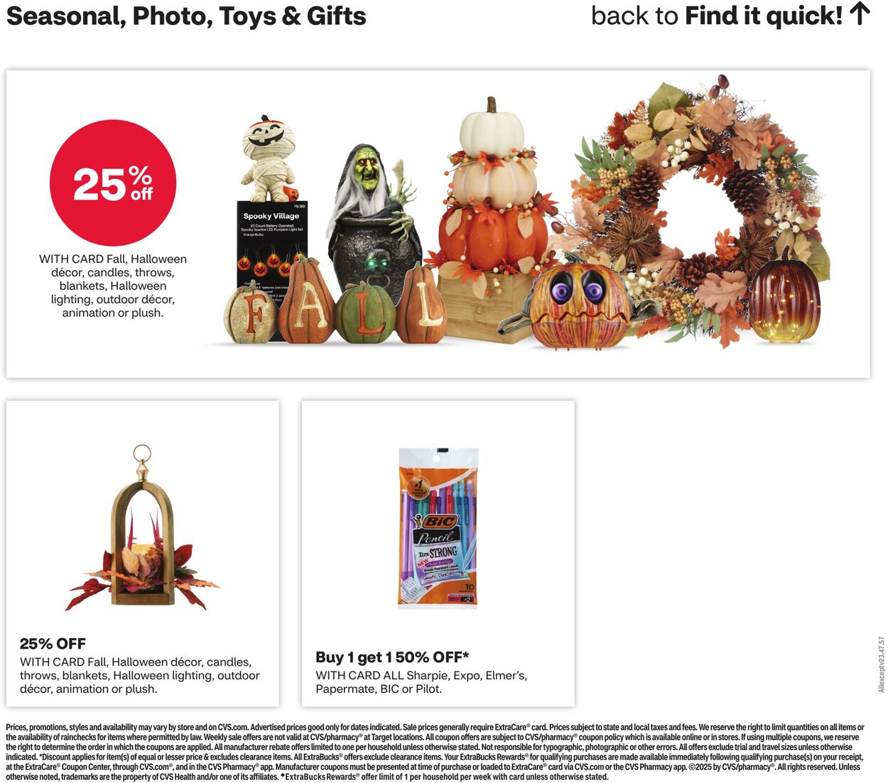 Weekly ad CVS Pharmacy 09/07/2025 - 09/13/2025