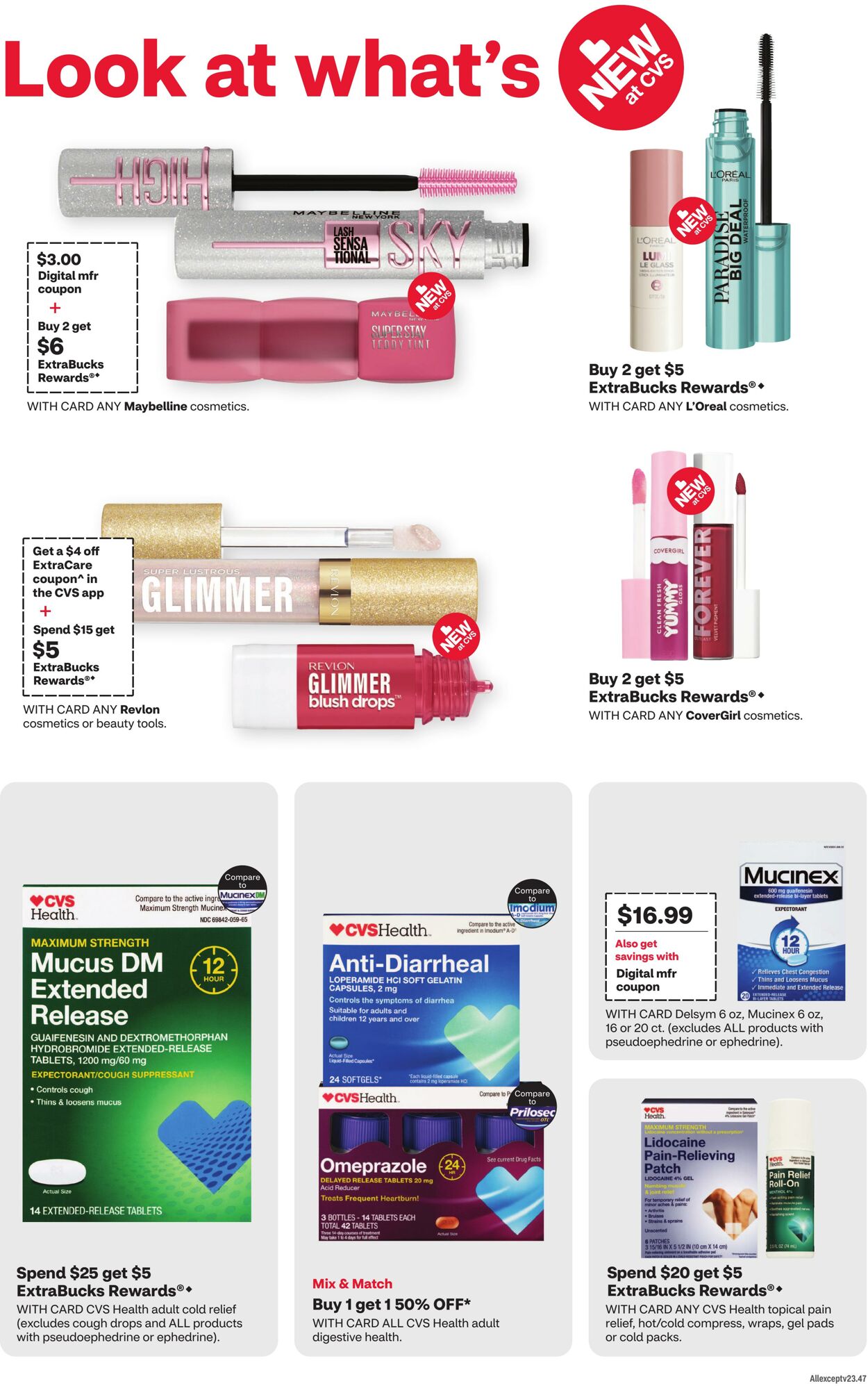 Weekly ad CVS Pharmacy 01/12/2025 - 01/18/2025