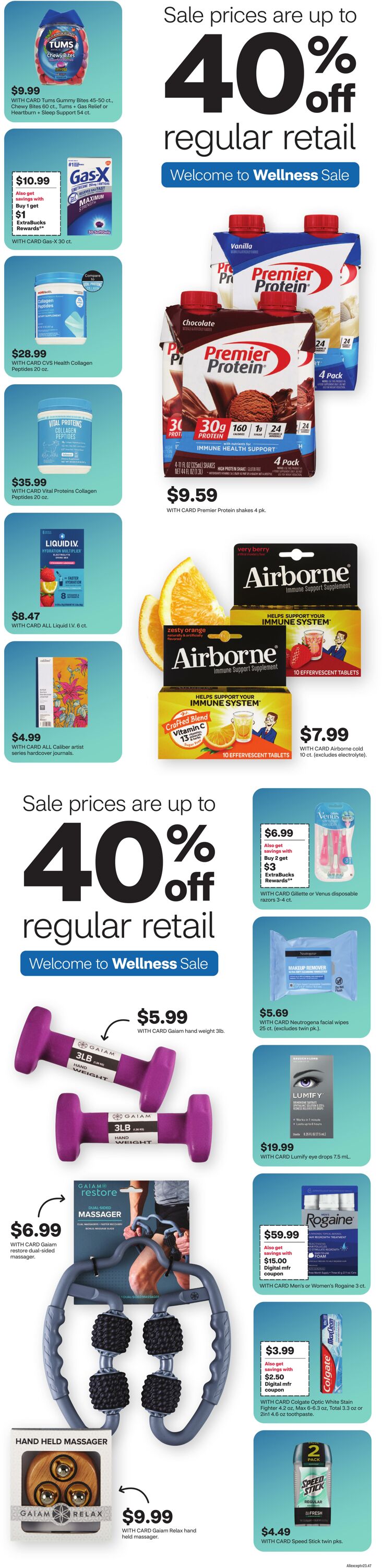 Weekly ad CVS Pharmacy 01/12/2025 - 01/18/2025