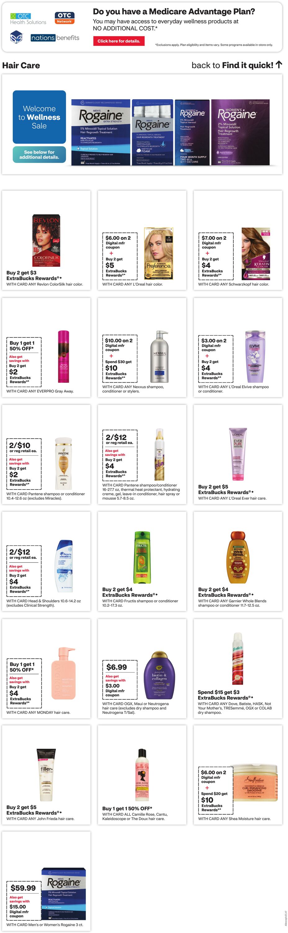 Weekly ad CVS Pharmacy 01/12/2025 - 01/18/2025