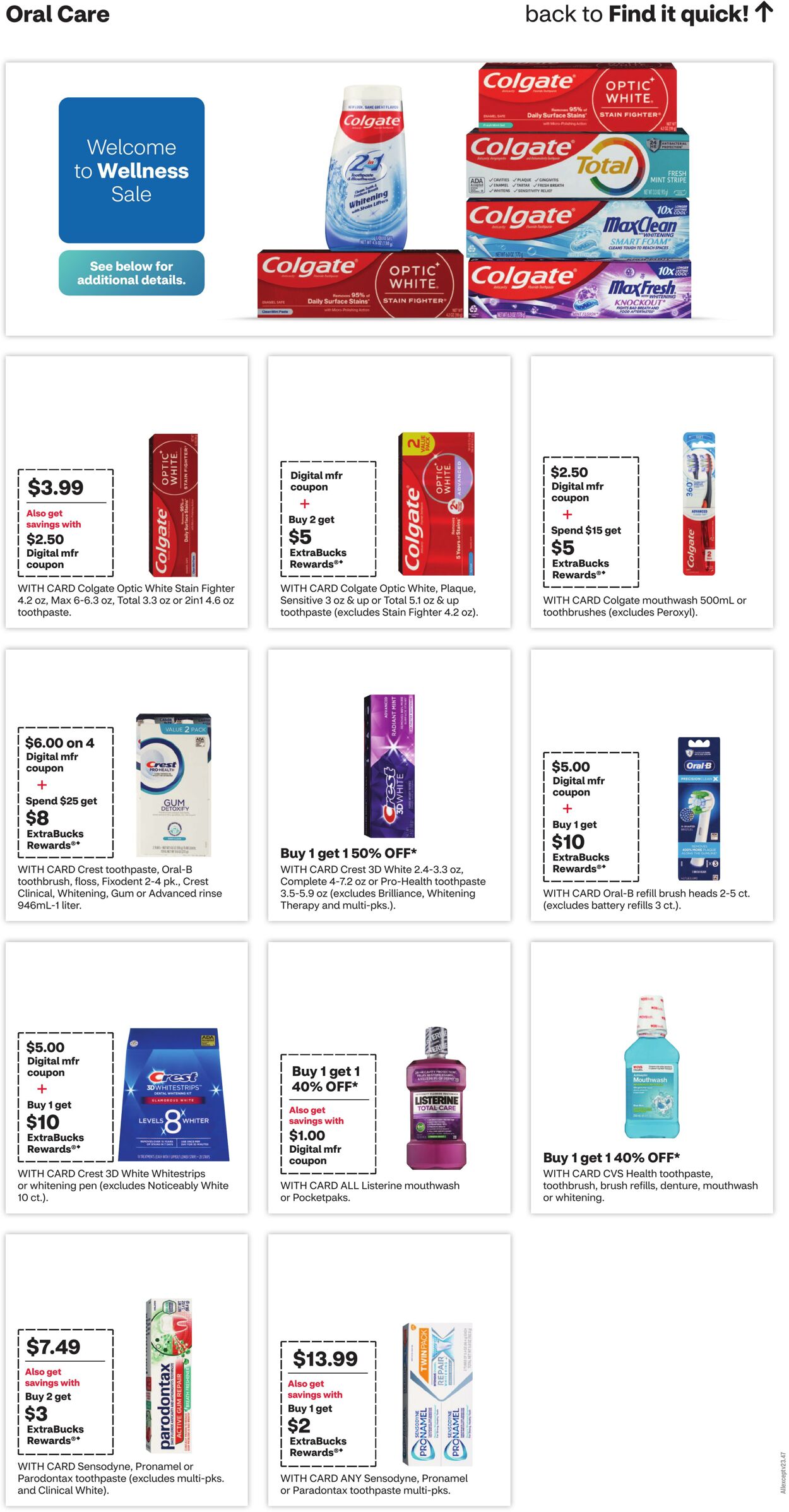 Weekly ad CVS Pharmacy 01/12/2025 - 01/18/2025