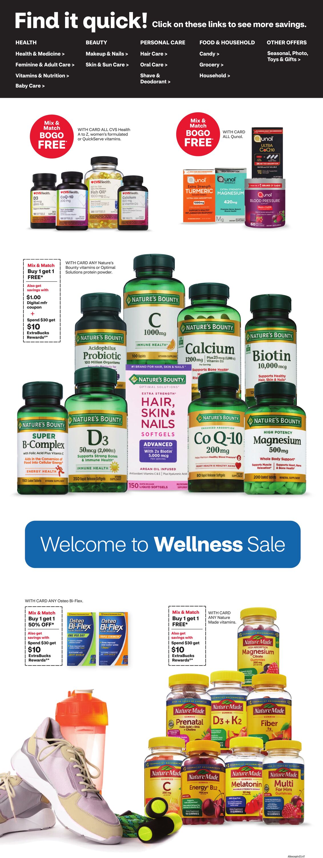 Weekly ad CVS Pharmacy 01/12/2025 - 01/18/2025