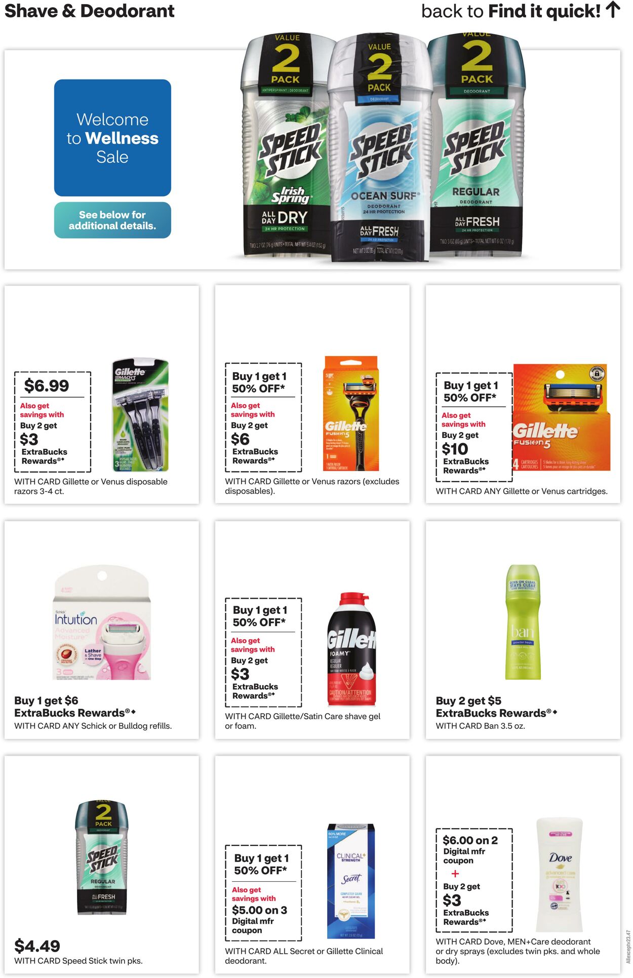 Weekly ad CVS Pharmacy 01/12/2025 - 01/18/2025