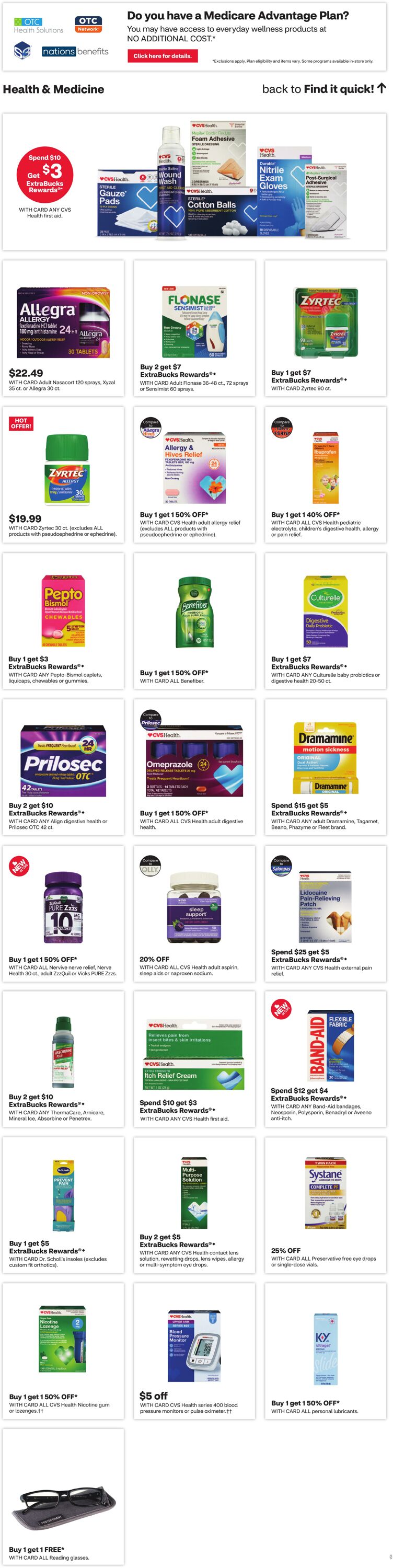 Weekly ad CVS Pharmacy 07/14/2024 - 07/20/2024