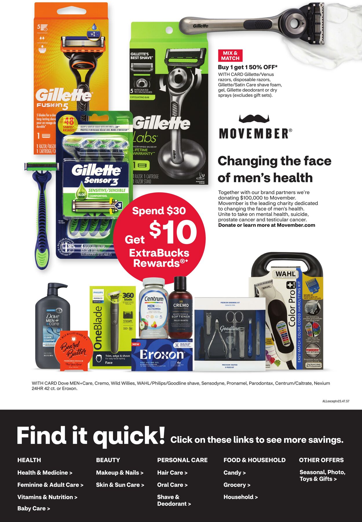 Weekly ad CVS Pharmacy 11/09/2025 - 11/15/2025